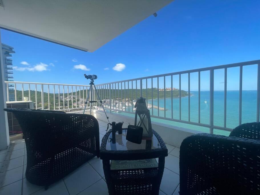 Ocean View 2 Bed 1 Bath 2 Parkings & Pool @ Dos Marinas Fajardo Appartement Buitenkant foto
